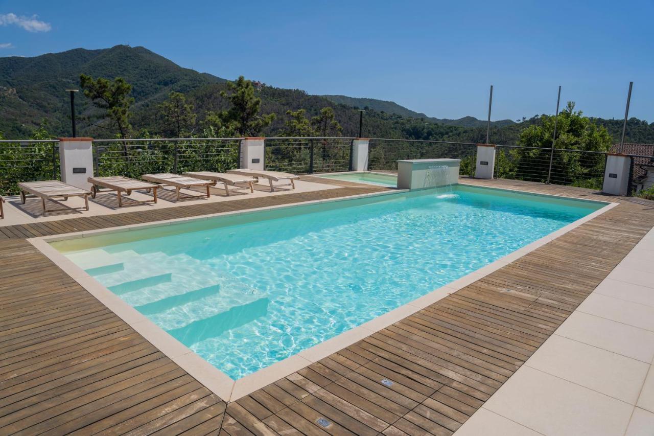 066 - Villa Letizia, Elegante 3 Piscina E Natura, 10 Minuti Da Mare E Spiaggie Casarza Ligure Exterior foto