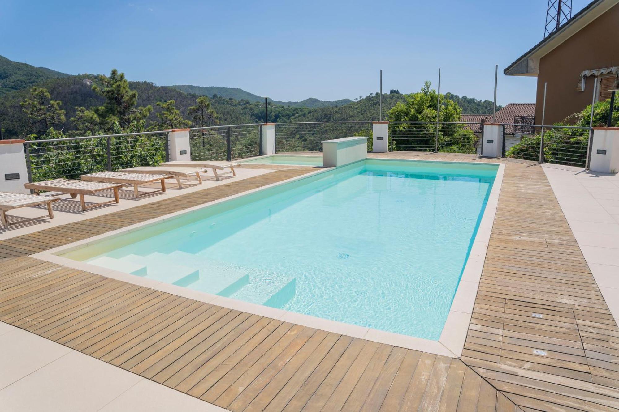 066 - Villa Letizia, Elegante 3 Piscina E Natura, 10 Minuti Da Mare E Spiaggie Casarza Ligure Exterior foto